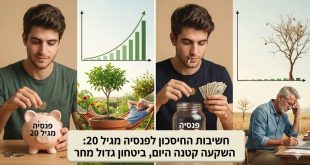 חשיבות החיסכון לפנסיה כבר מגיל 20 - יותם בן חמו עושה סדר בדברים ומסביר כל מה שחשוב לדעת