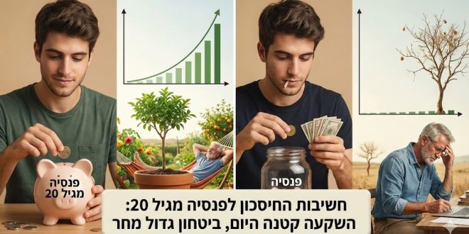 חשיבות החיסכון לפנסיה כבר מגיל 20 - יותם בן חמו עושה סדר בדברים ומסביר כל מה שחשוב לדעת